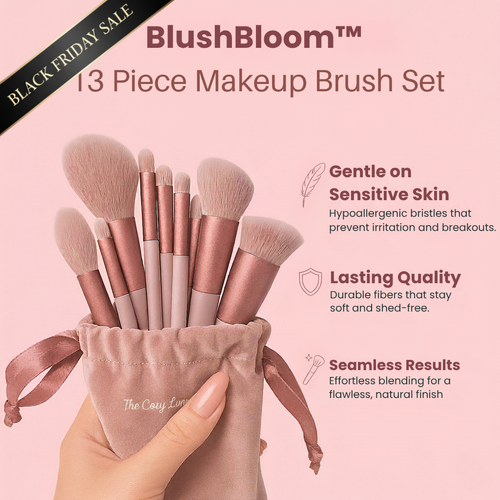 BlushBloom™ 13 Luxury Brush Set